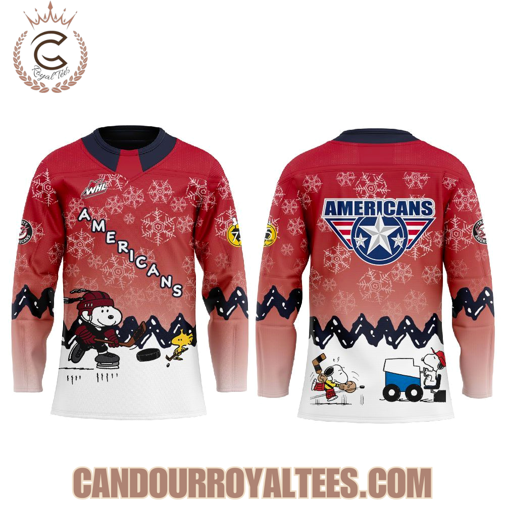 Tri-City Americans Peanuts Night Jersey - Image 2