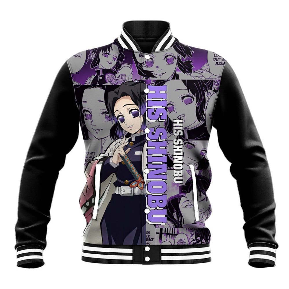 His Shinobu Baseball Jacket Personalized Valentine'S Ts04