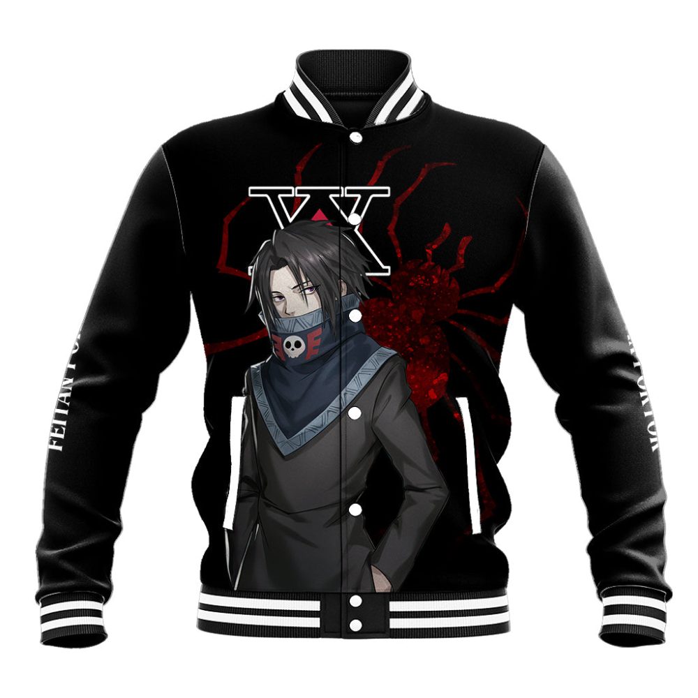 Feitan Phantom Troupe Hunter X Hunter Baseball Jacket Anime Style Ts04