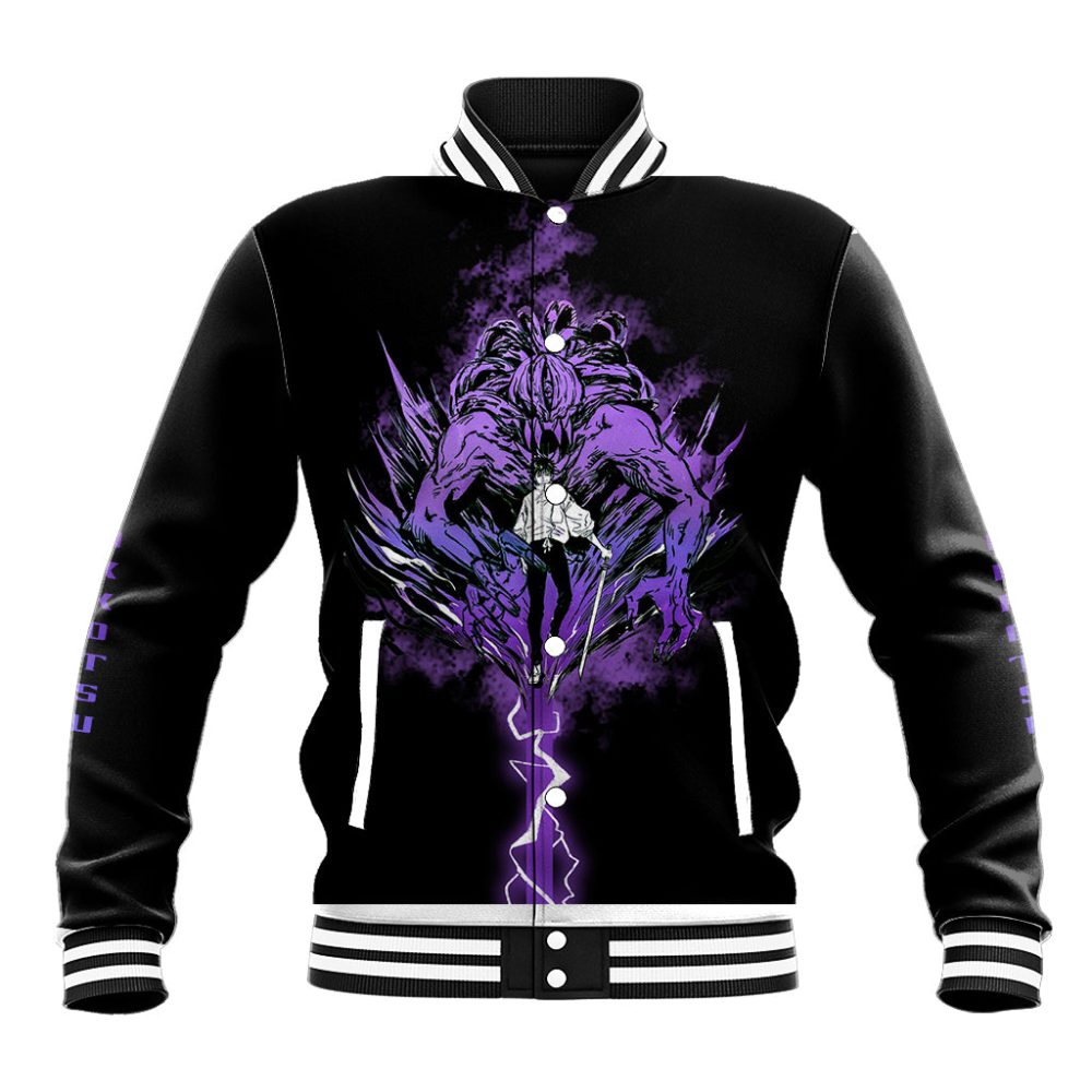 Jujutsu Kaisen Anime Baseball Jacket Yuta Okkotsu & Rika Ts07