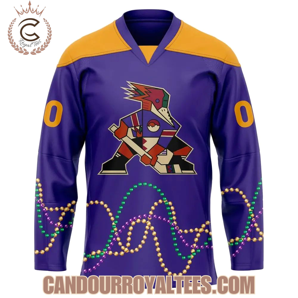 Tucson Roadrunners 2026 Mardi Gras Jersey - Image 2