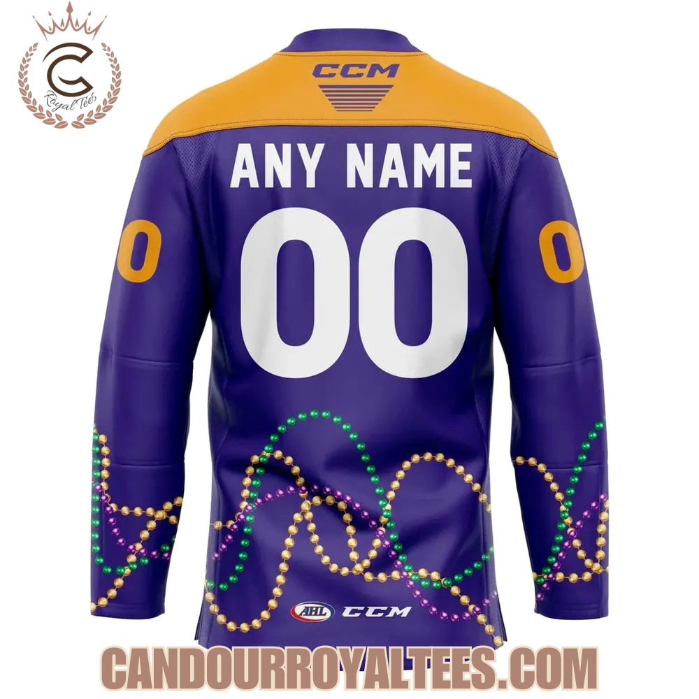 Tucson Roadrunners 2026 Mardi Gras Jersey - Image 3
