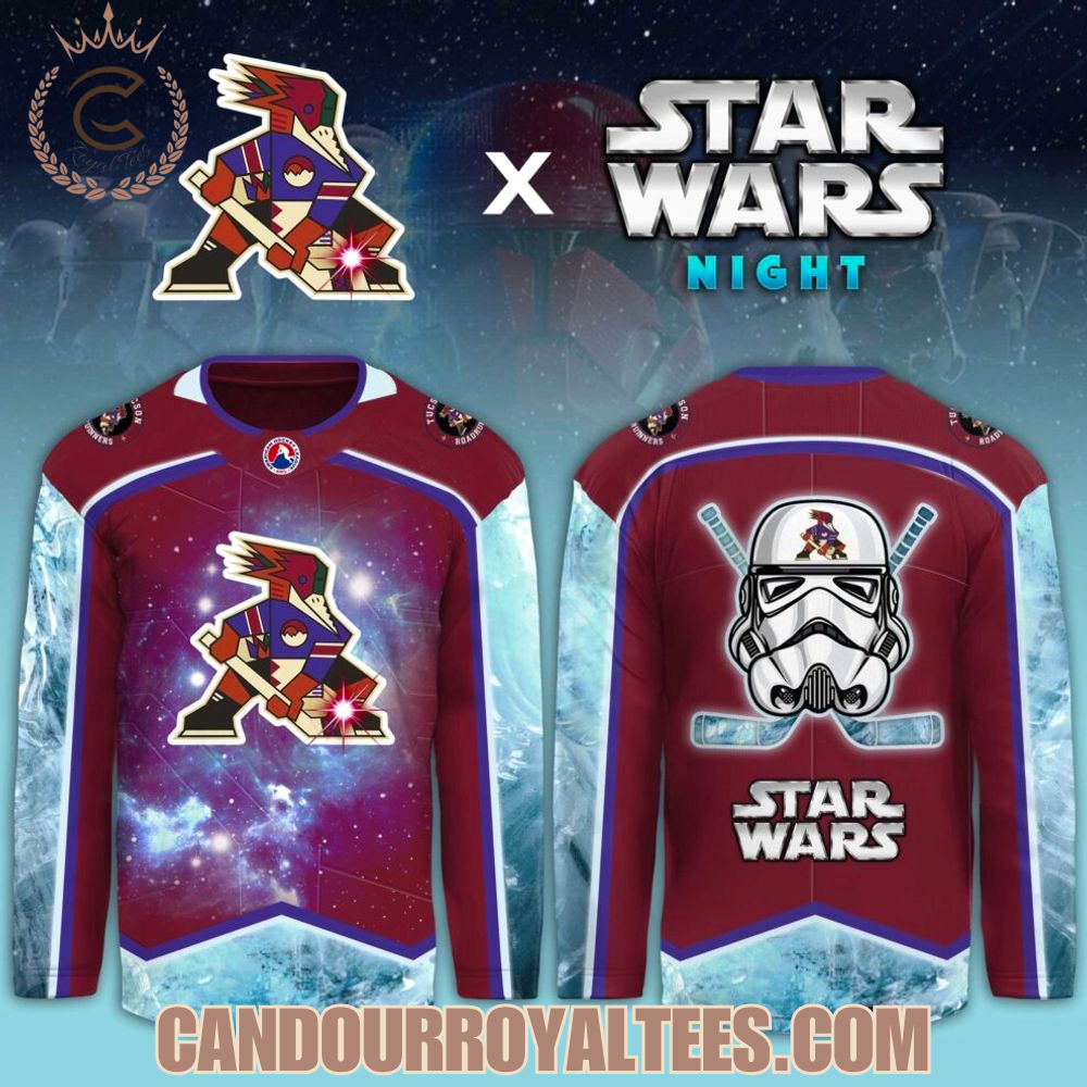 Tucson Roadrunners Star Wars Night Game Hockey Jersey