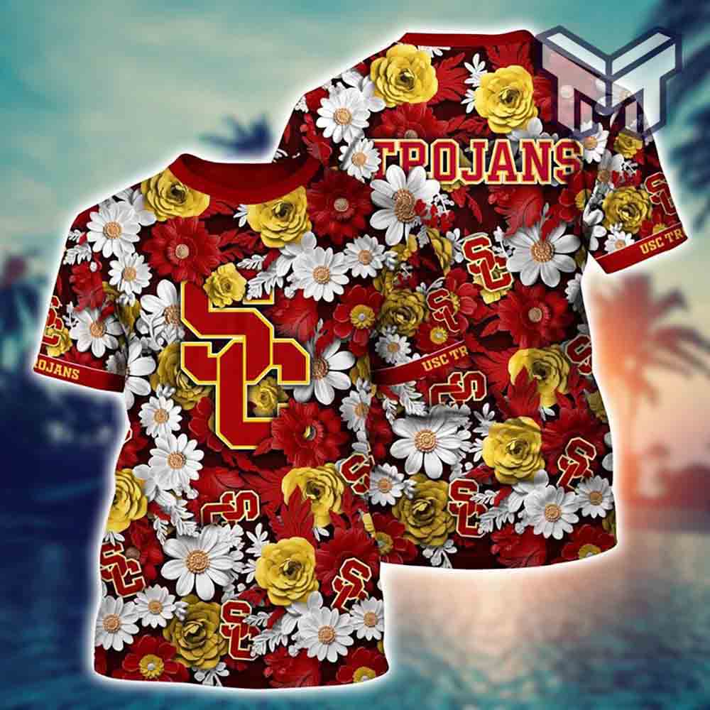 Usc Football Ncaa All Over 3D Printed Shirts - Image 2