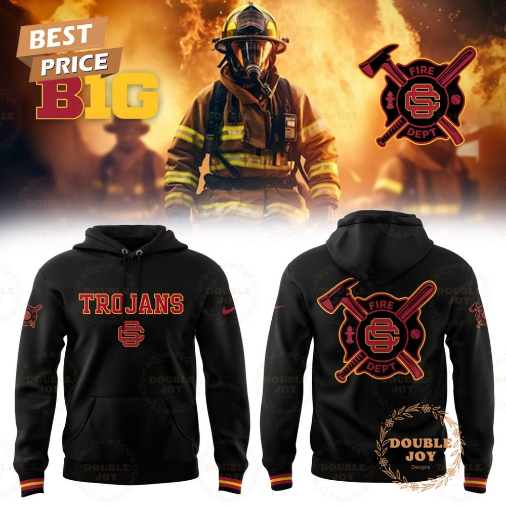 Usc Trojans Ncaa X Fire Dept 2025 New Edition Hoodie