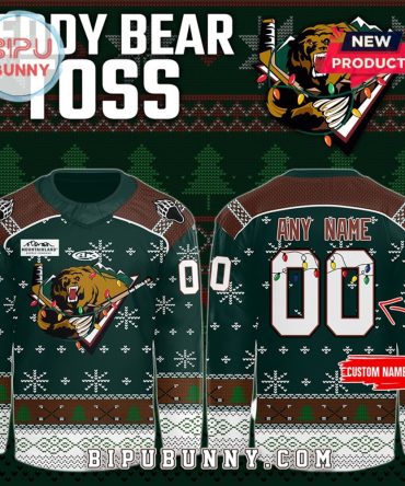 Utah Grizzlies X Teddy Bear Toss Hockey Jersey