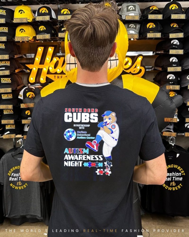 South Bend Cubs Autism Awareness Night Shirt - Image 2