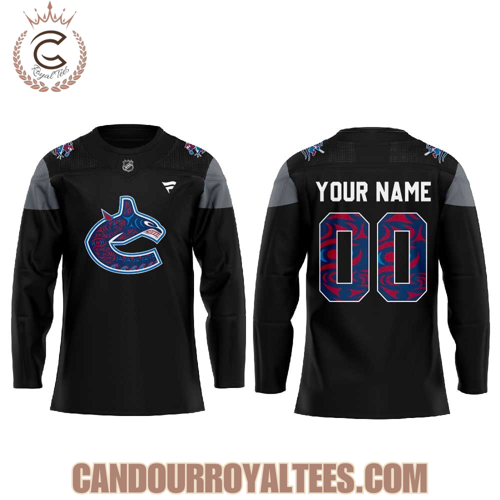 Vancouver Canucks First Nations Celebration 2026 Hockey Jersey - Image 2