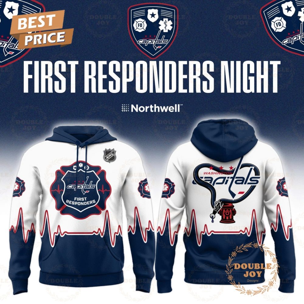 Washington Capitals First Responders 2026 Hoodie