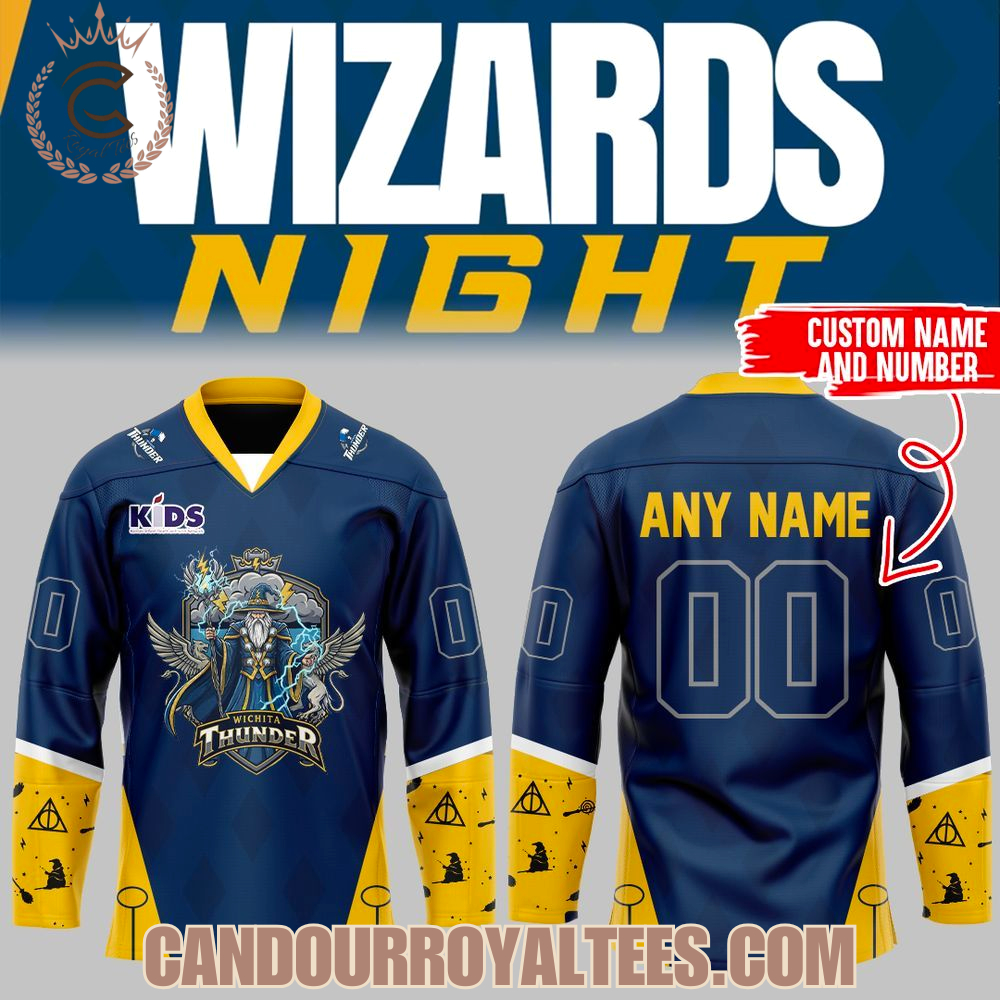 Wichita Thunder Wizard Night Hockey Jersey