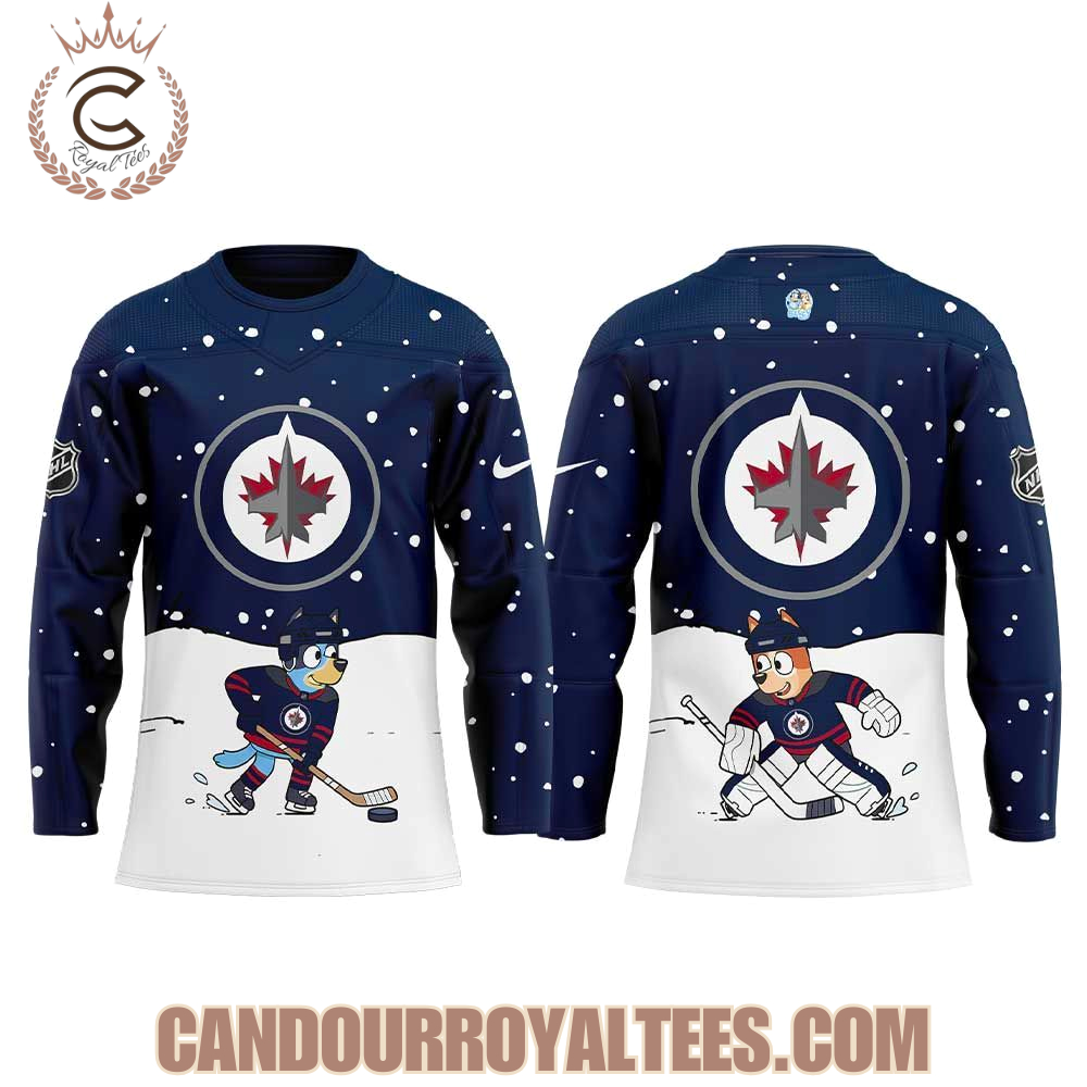 Winnipeg Jets X Bluey & Bingo Jersey - Image 2
