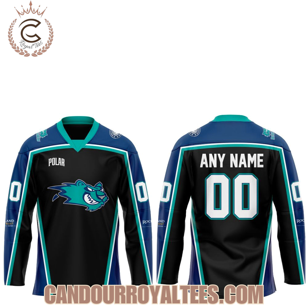 Worcester Railers Ice Cats Night Hockey Jersey - Image 2