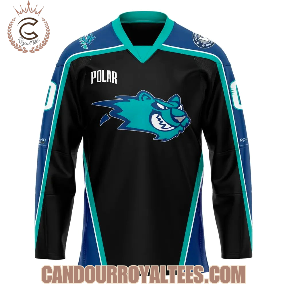 Worcester Railers Icecats Night Jersey - Image 2