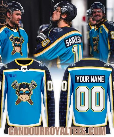 Worcester Railers Monkey Wrenches Specialty Hockey Jersey