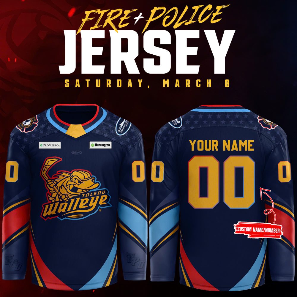 Toledo Walleye X First Responders Night New Jersey