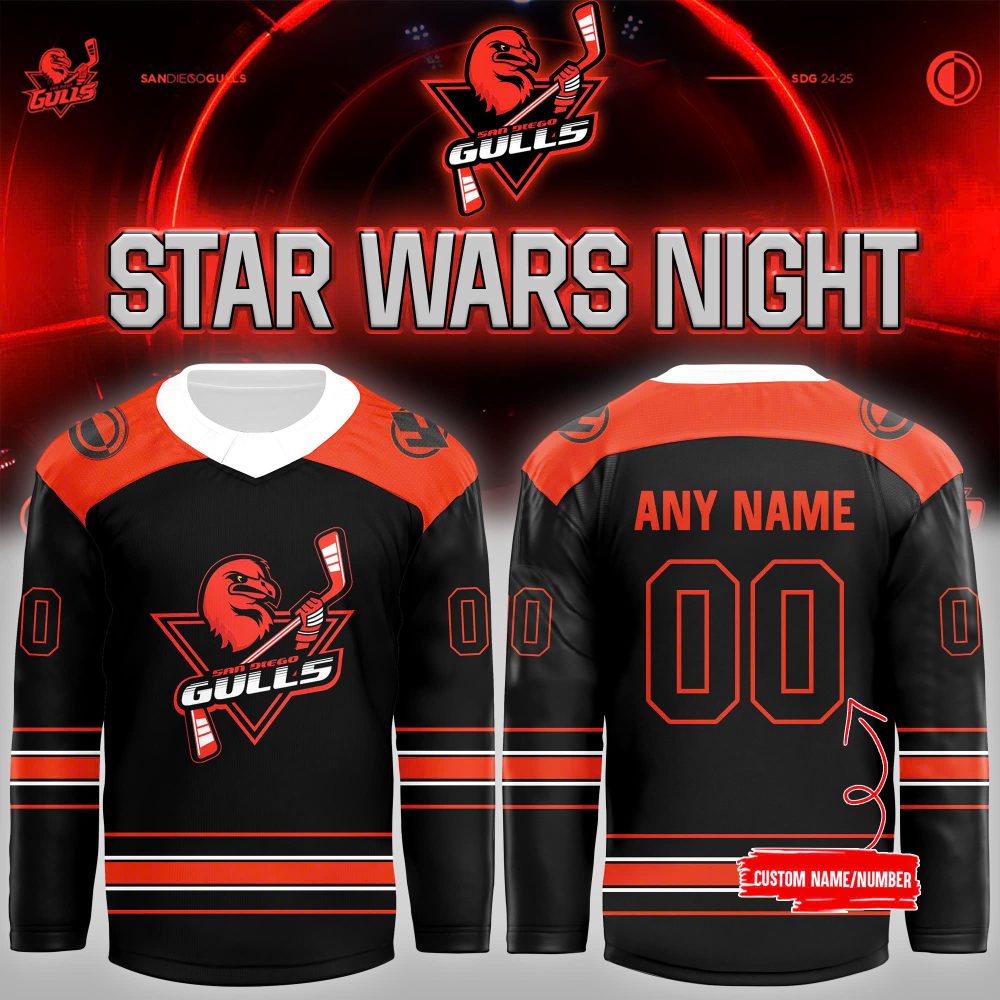 San Diego Gulls 24-25 Authentic Star Wars Jersey