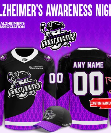 Savannah Ghost Pirates Alzheimer?S Awareness Night Jersey
