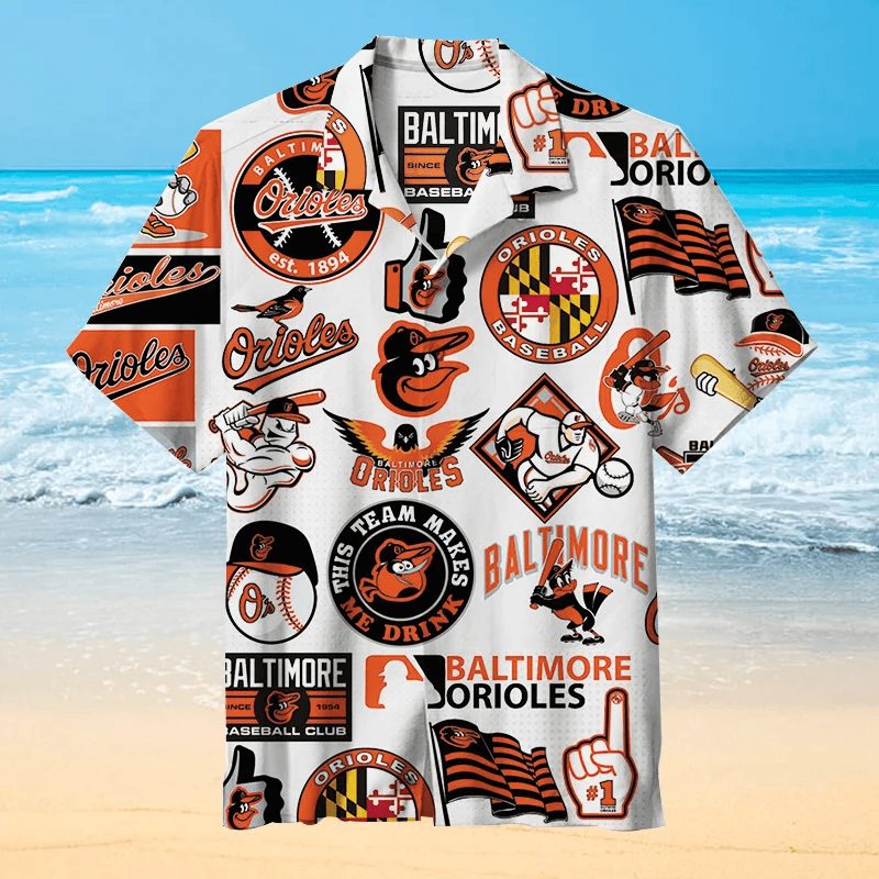 Baltimore Orioles , Mlb Hawaiian Shirt Cn
