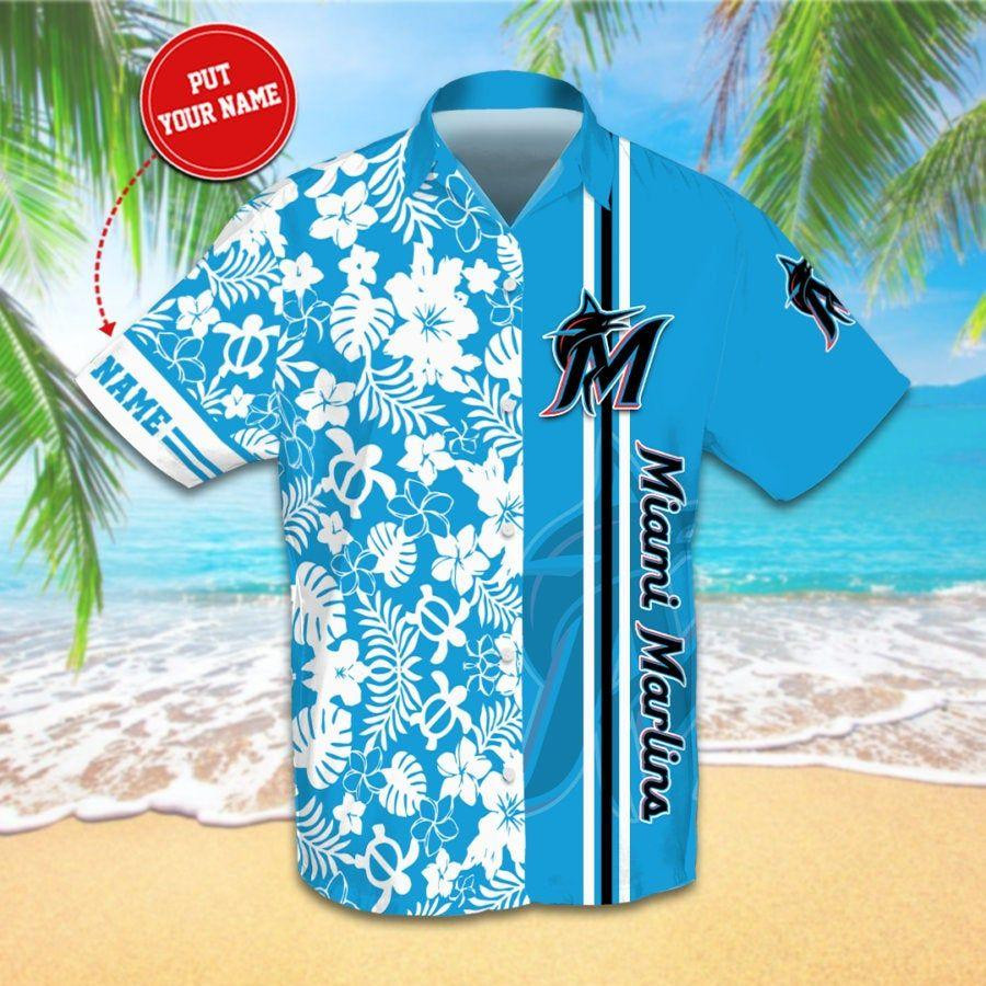 Miami Marlins , Mlb Hawaiian Shirt Ol