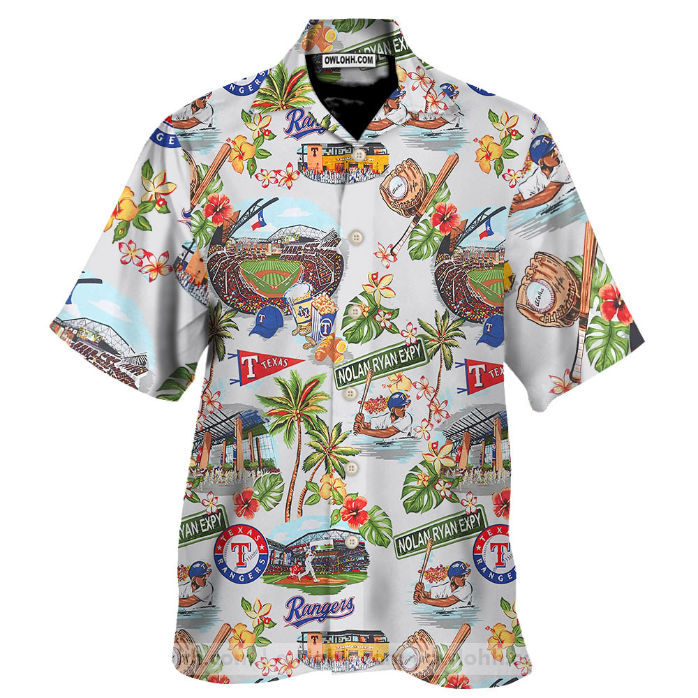 Texas Rangers , Mlb Hawaiian Shirt Ol