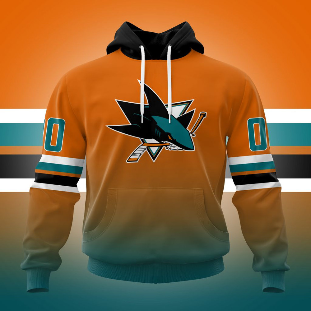 San Jose Sharks Special Colour Rush Design St2401