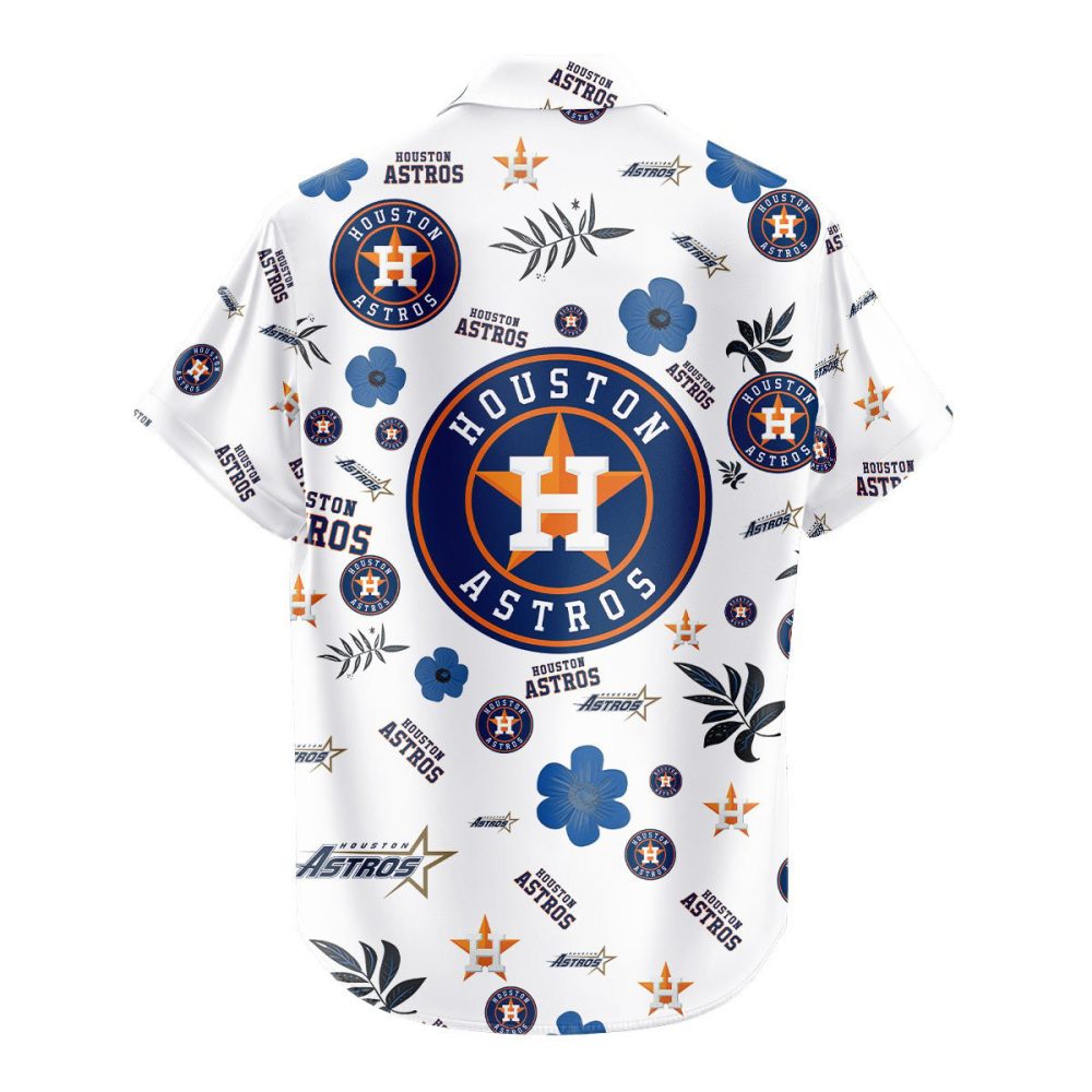 Houston Astros Hawaiian Shirt Tropical Beach - Image 3