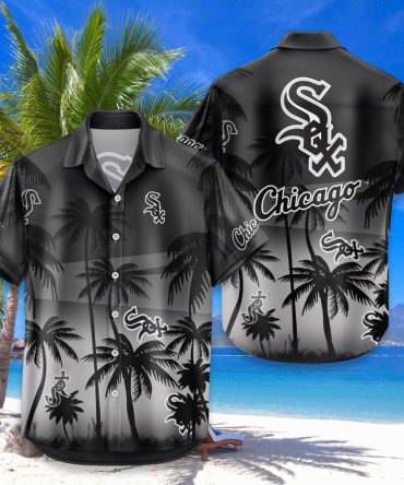 Chicago White Sox Hawaiian Shirt Coconut Tree