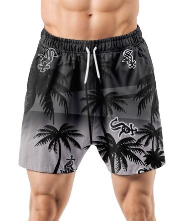 Chicago White Sox Hawaiian Shorts Coconut Tree