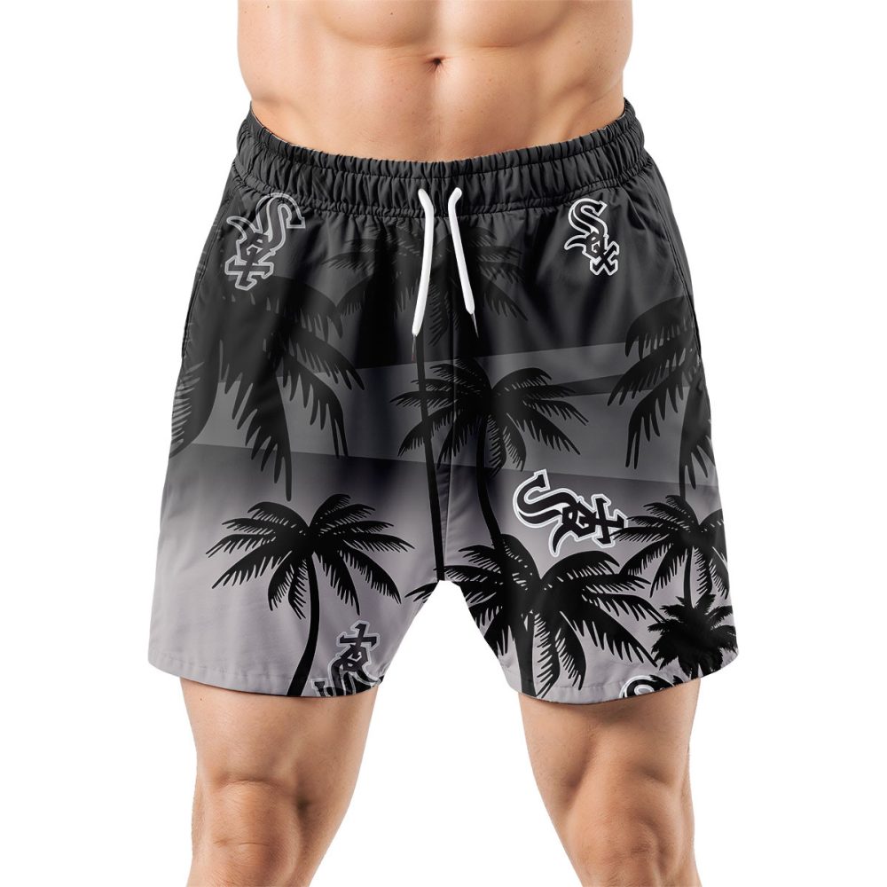Chicago White Sox Hawaiian Shorts Coconut Tree