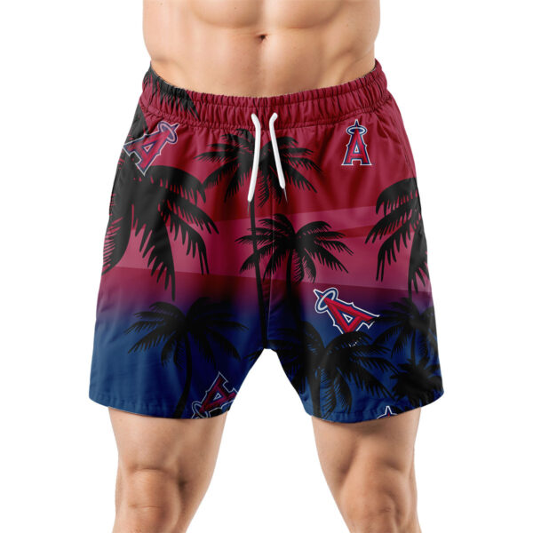 Los Angeles Angels Hawaiian Shorts Coconut Tree - Image 5