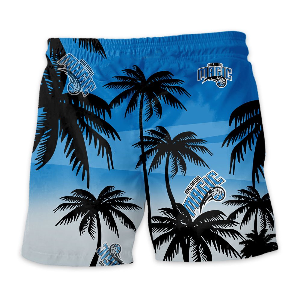 Orlando Magic Hawaiian Shorts Coconut Tree - Image 4