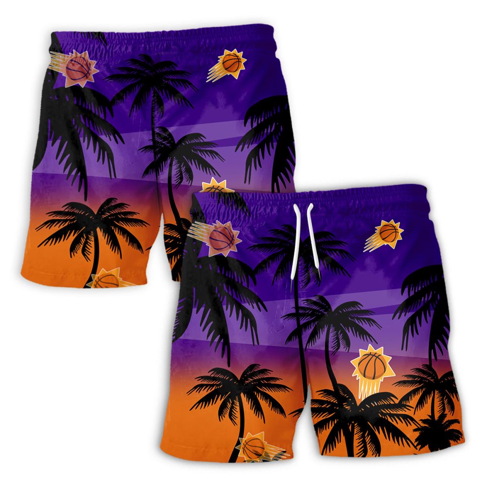 Phoenix Suns Hawaiian Shorts Coconut Tree - Image 2