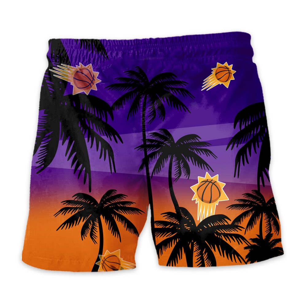 Phoenix Suns Hawaiian Shorts Coconut Tree - Image 4