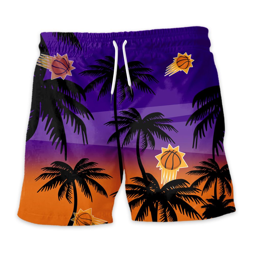 Phoenix Suns Hawaiian Shorts Coconut Tree - Image 3