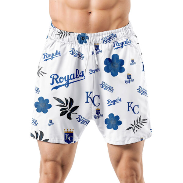 Kansas City Royals Hawaiian Shorts Tropical Beach - Image 5