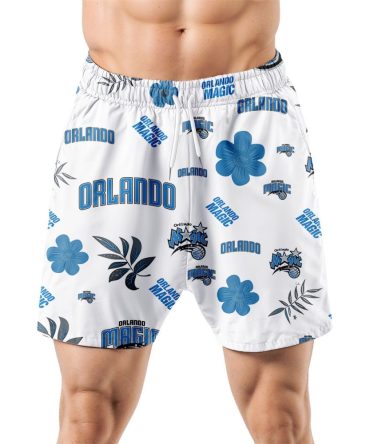 Orlando Magic Hawaiian Shorts Tropical Beach