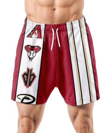 Arizona Diamondbacks Hawaiian Shorts Classic Color Contrast