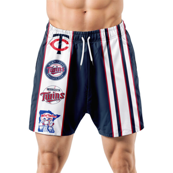 Minnesota Twins Hawaiian Shorts Classic Color Contrast - Image 5