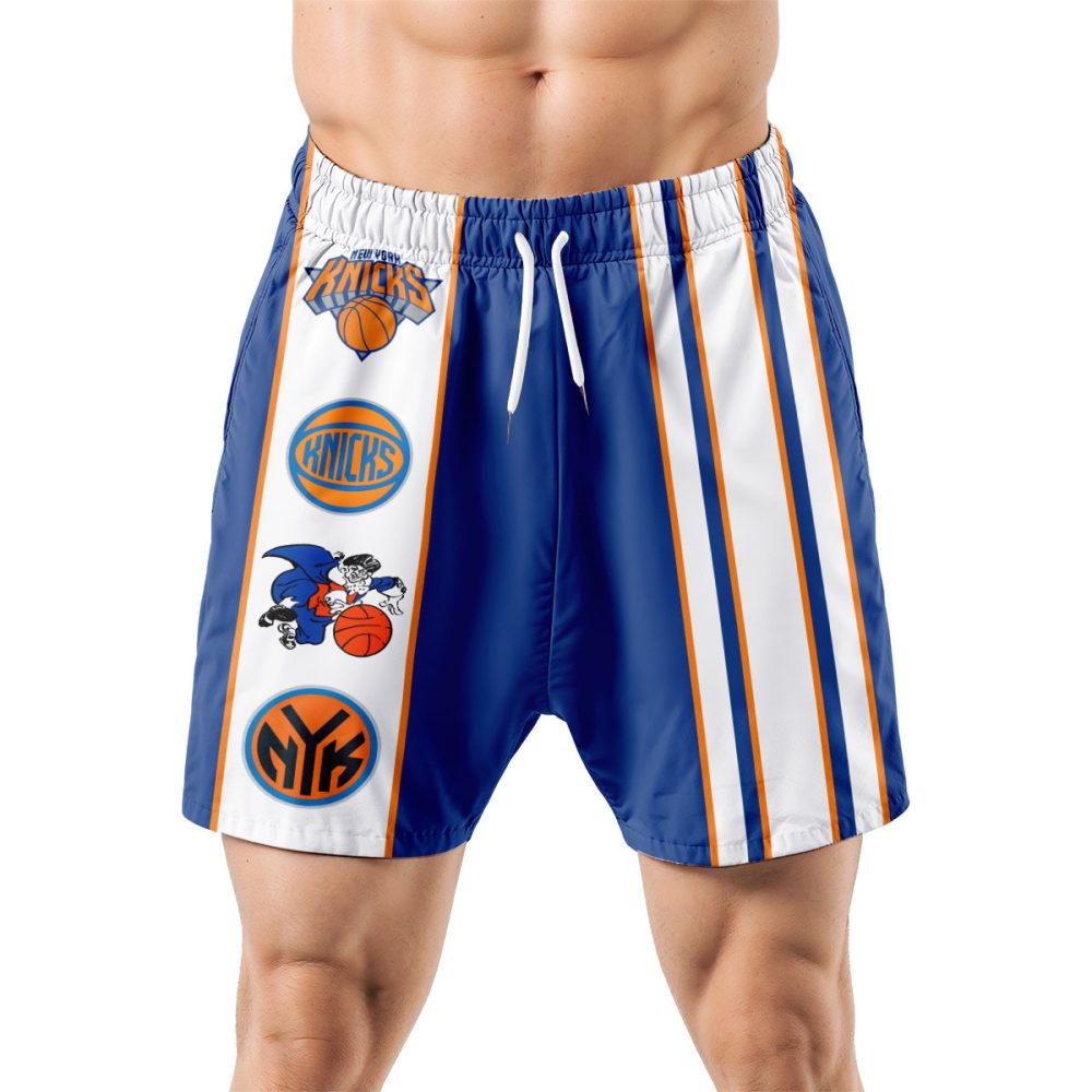 New York Knicks Hawaiian Shorts Classic Color Contrast