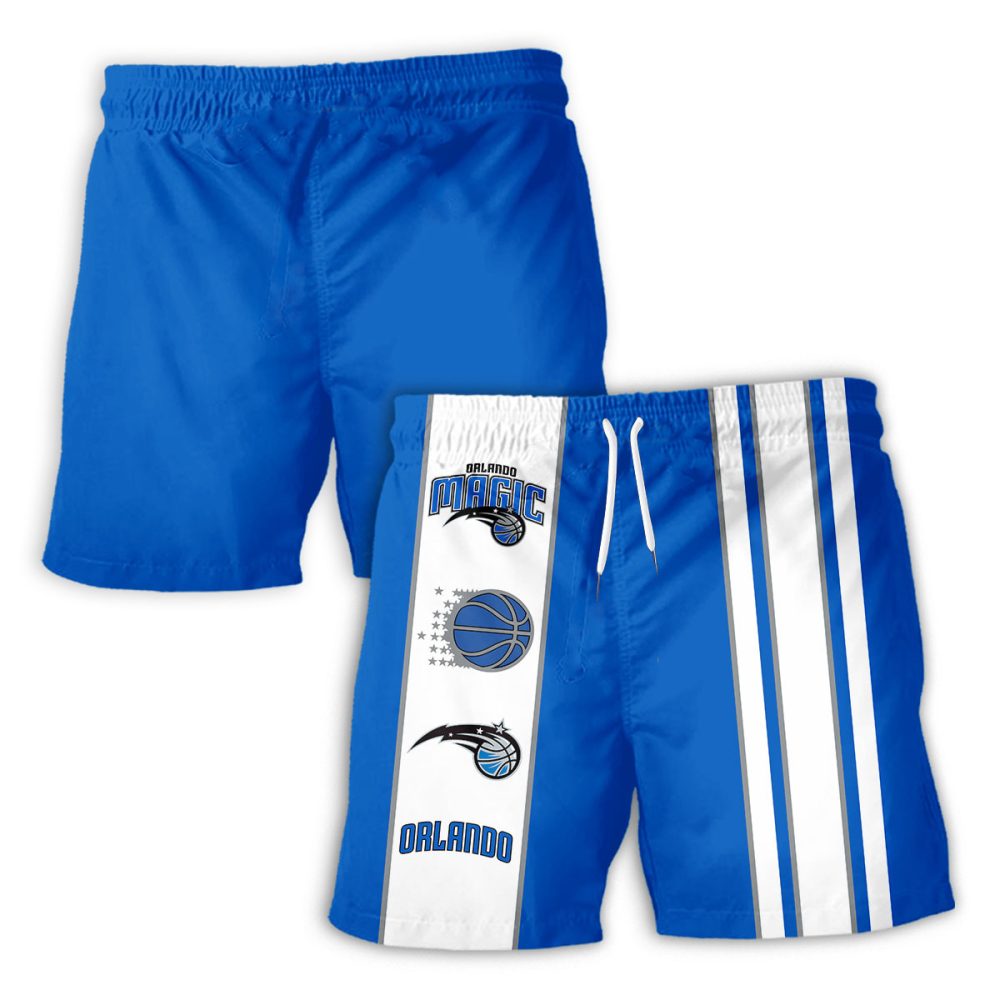 Orlando Magic Hawaiian Shorts Classic Color Contrast - Image 2
