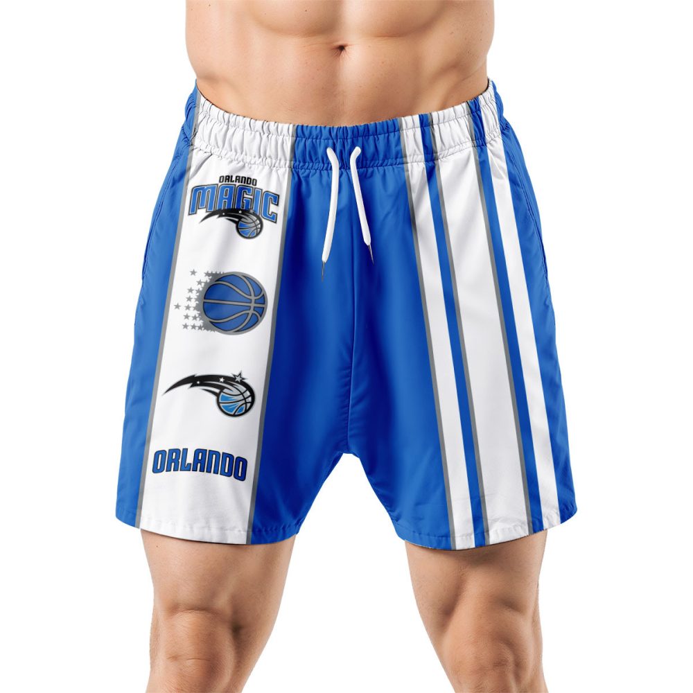 Orlando Magic Hawaiian Shorts Classic Color Contrast