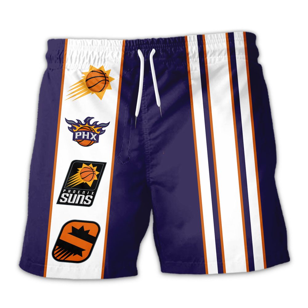 Phoenix Suns Hawaiian Shorts Classic Color Contrast - Image 3