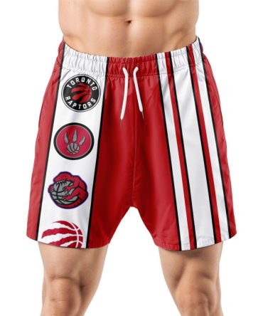 Toronto Raptors Hawaiian Shorts Classic Color Contrast