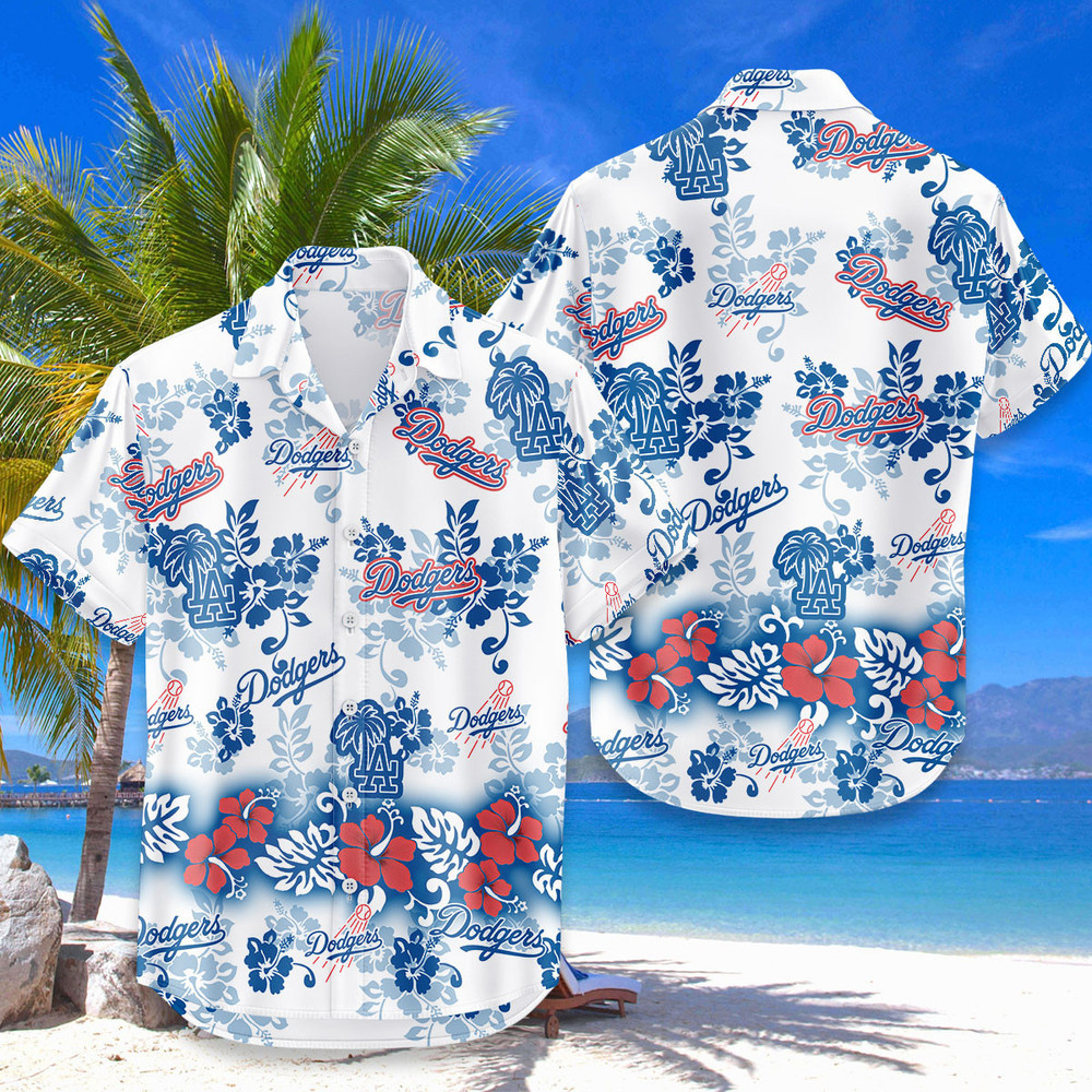 Los Angeles Dodgers Aloha Paradise Hawaiian Shirt