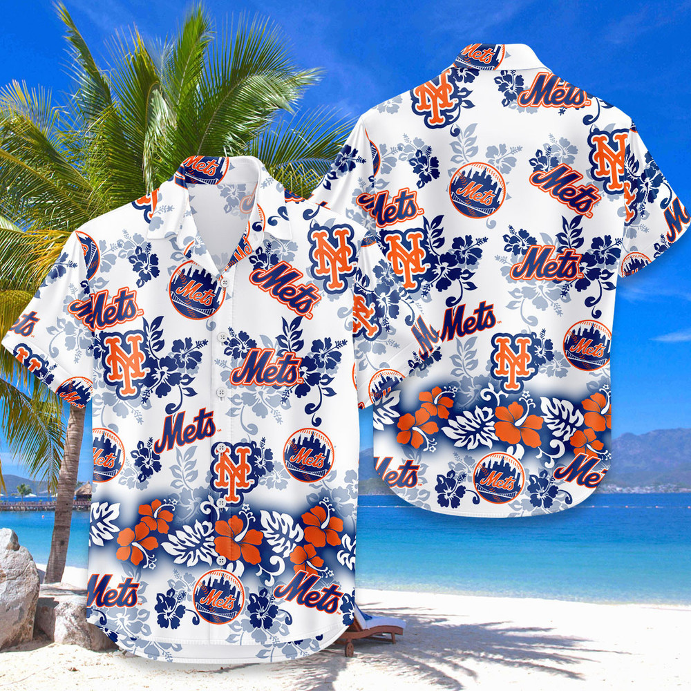 New York Mets Aloha Paradise Hawaiian Shirt