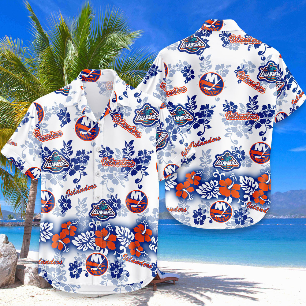 New York Islanders Aloha Paradise Hawaiian Shirt
