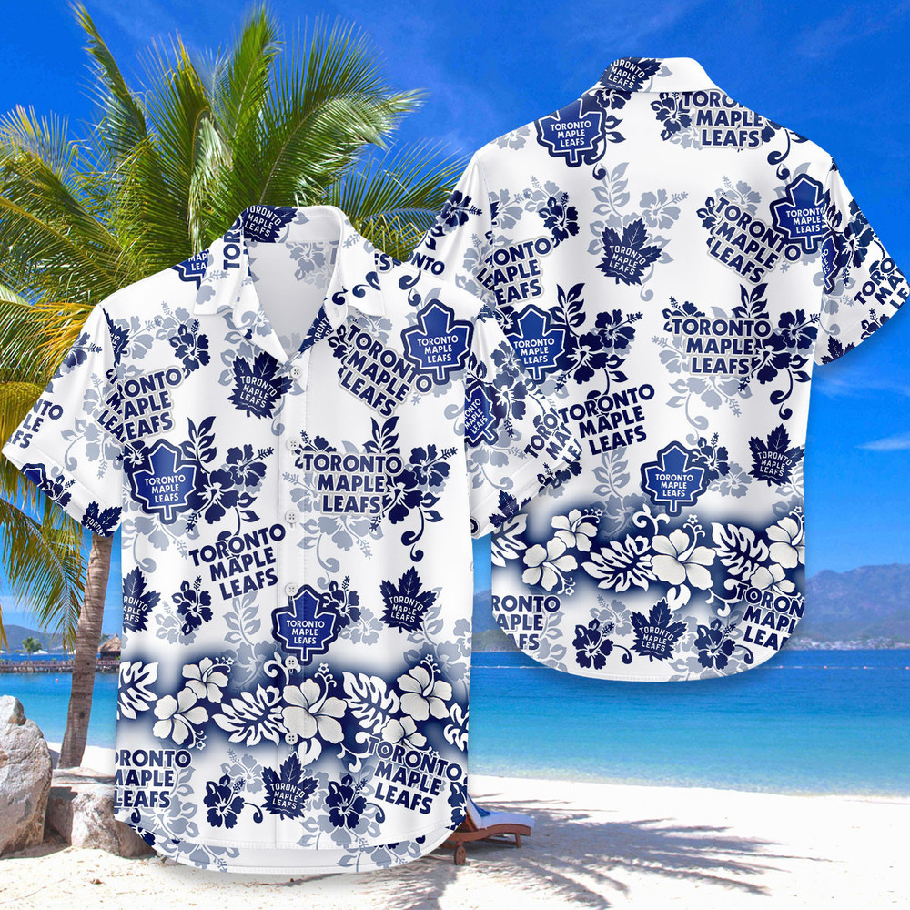 Toronto Maple Leafs Aloha Paradise Hawaiian Shirt
