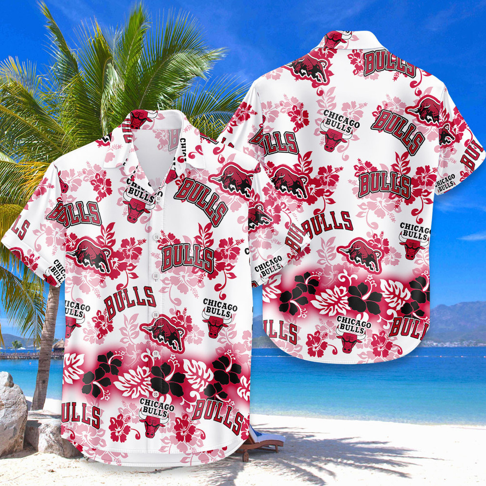 Chicago Bulls Aloha Paradise Hawaiian Shirt