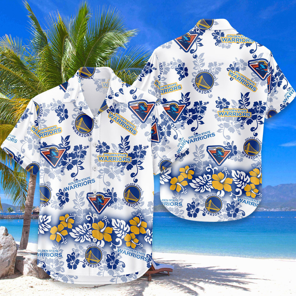 Golden State Warriors Aloha Paradise Hawaiian Shirt