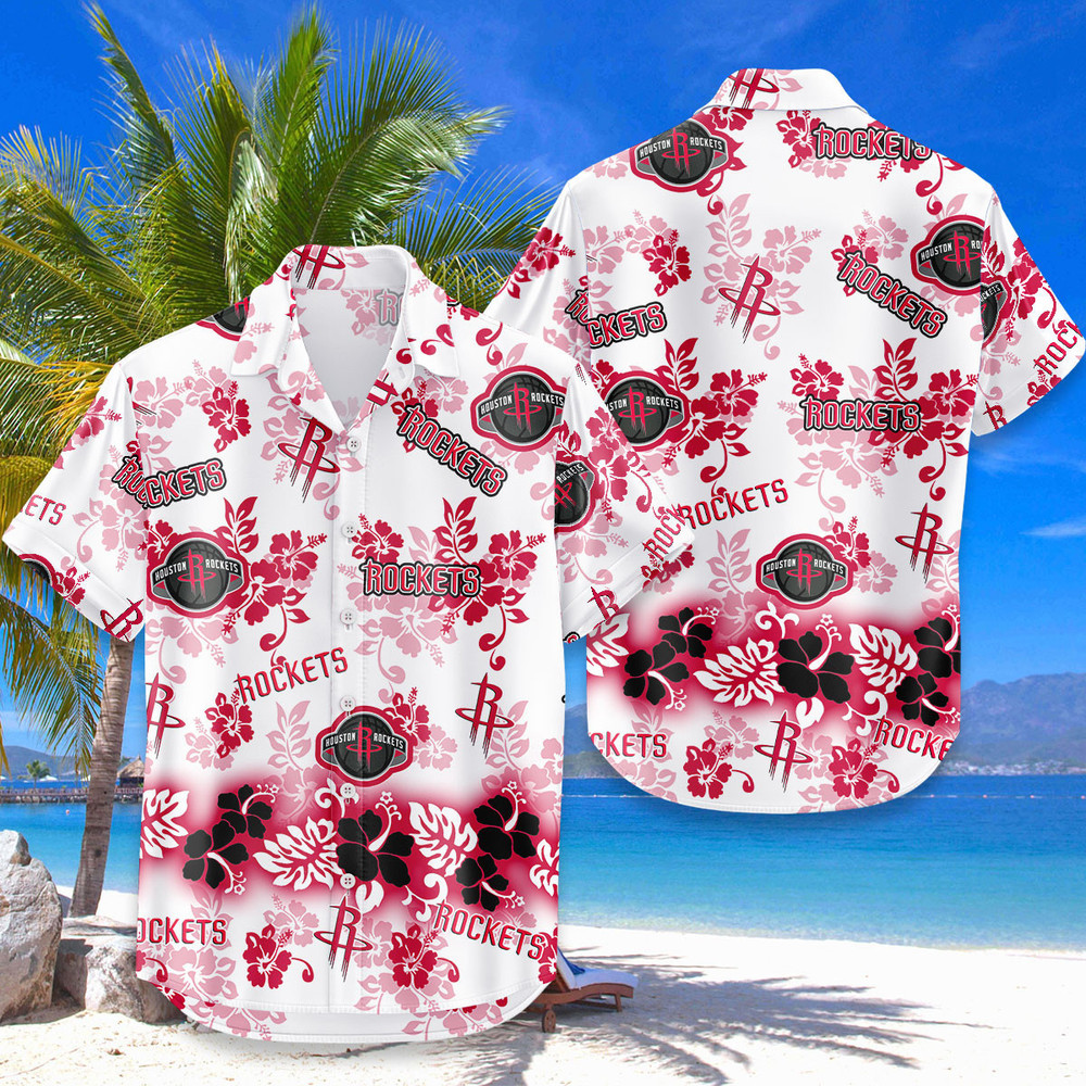 Houston Rockets Aloha Paradise Hawaiian Shirt